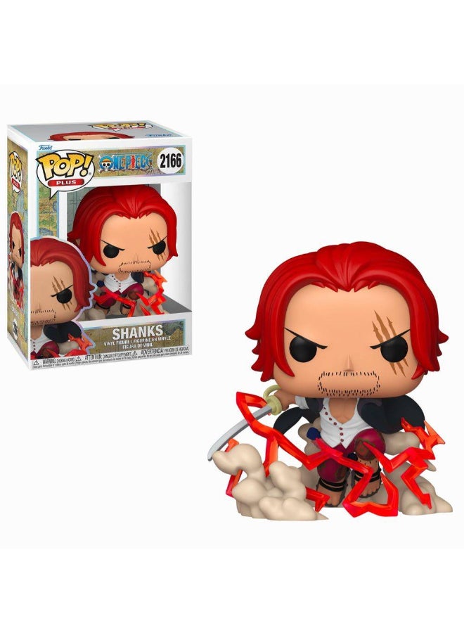 Funko POP! Plus One Piece Shanks Vinyl Figure (10.2 cm) - Image 2